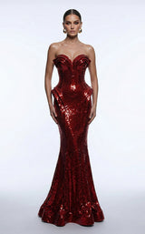 MNM Couture 2263B Red