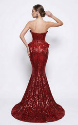 MNM Couture 2263B Red