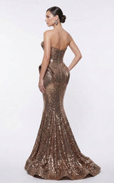 MNM Couture 2263B Brown