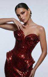 MNM Couture 2263B Red