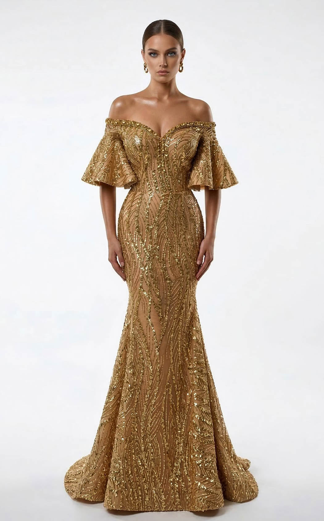 MNM Couture 2529A Gold