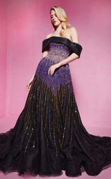 MNM Couture B1009 Purple