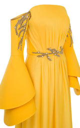 MNM Couture B1103 Yellow
