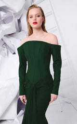 MNM Couture B1112 Emerald