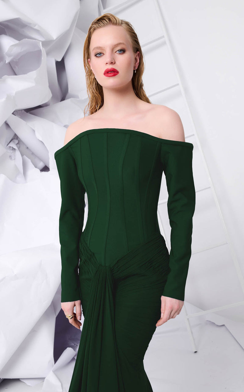MNM Couture B1112 Emerald