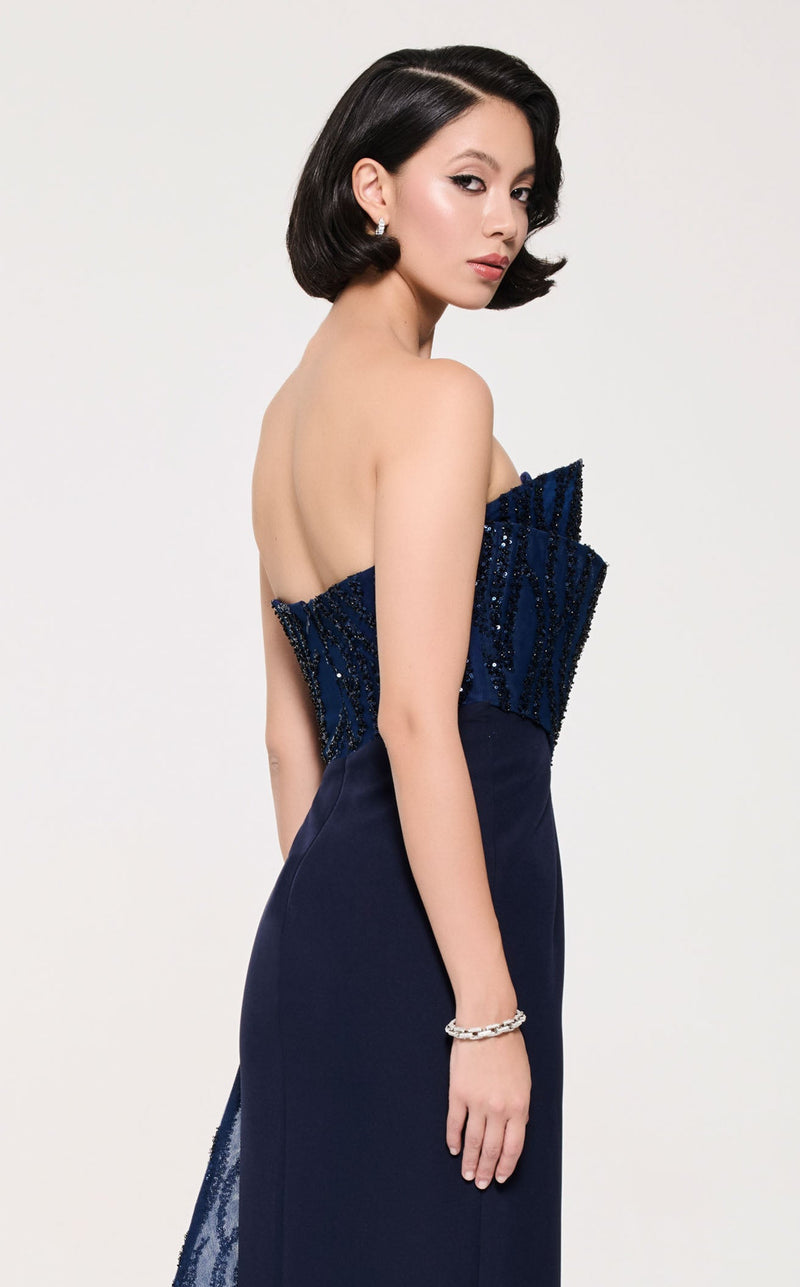 MNM Couture B1116 Navy