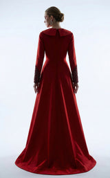 MNM Couture B1177 Red-Navy