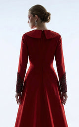 MNM Couture B1177 Red-Navy