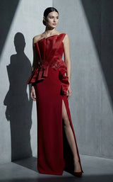 MNM Couture B1188 Burgundy