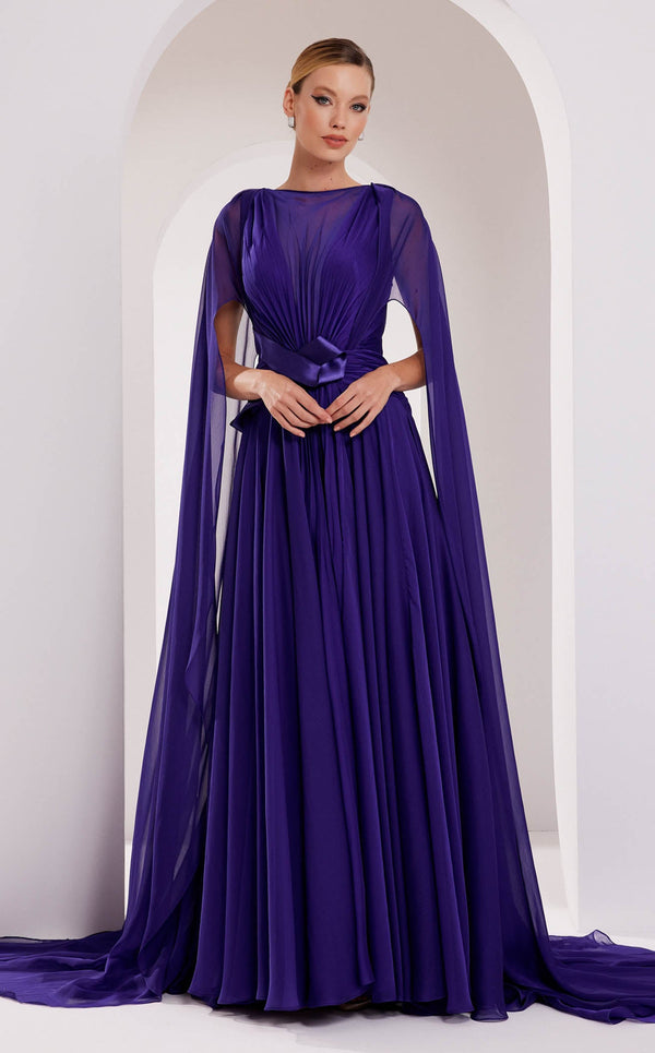 MNM Couture E0061 Purple