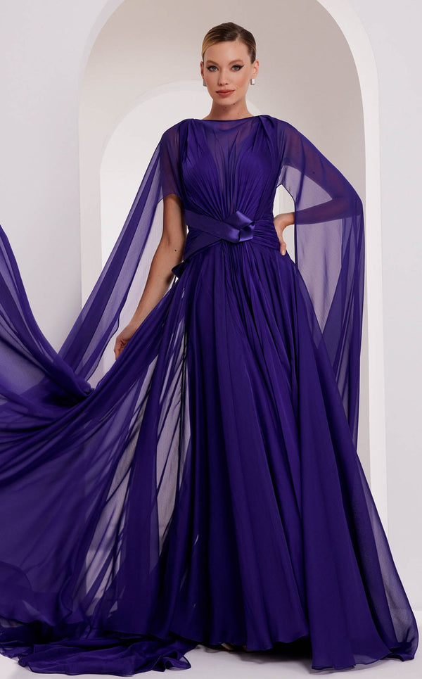 MNM Couture E0061 Purple