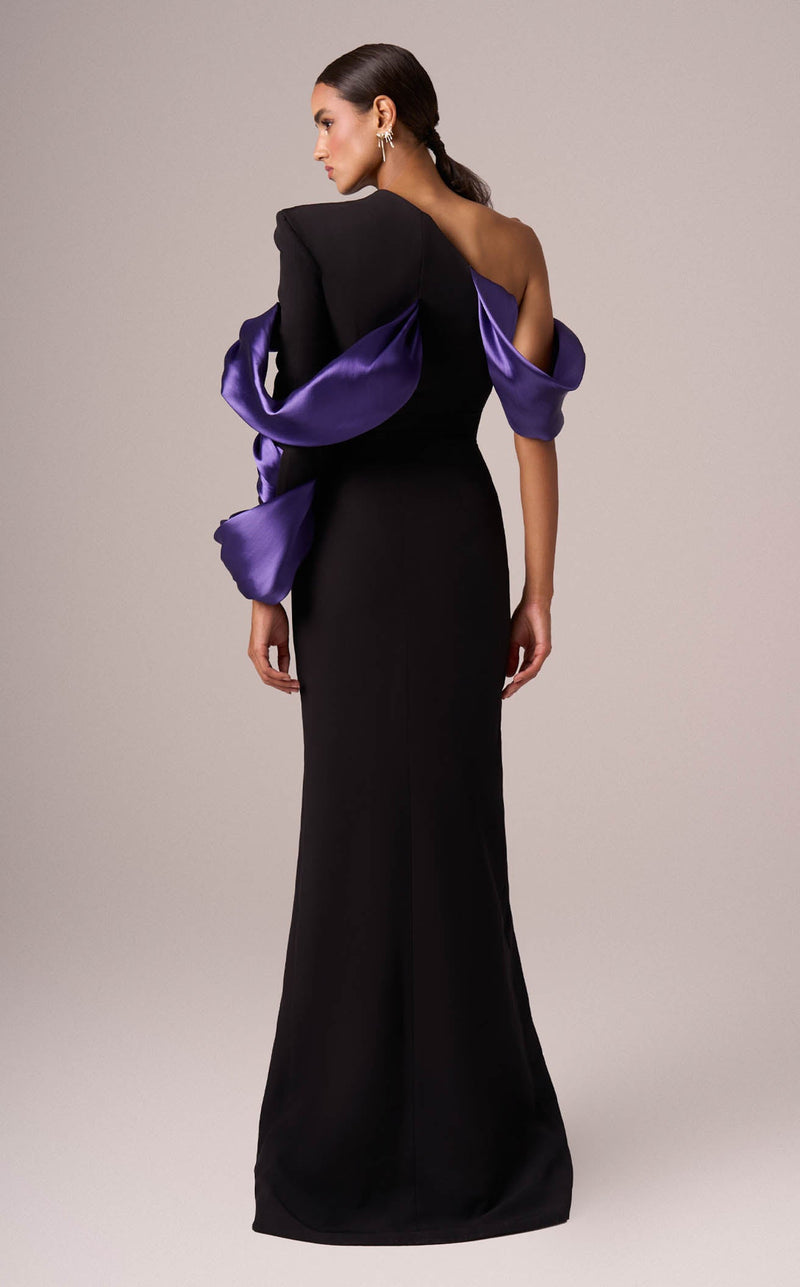 MNM Couture E0067 Black/Purple