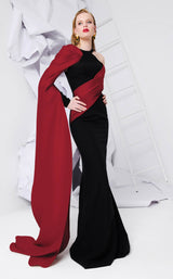 MNM Couture E0072 Black/Red