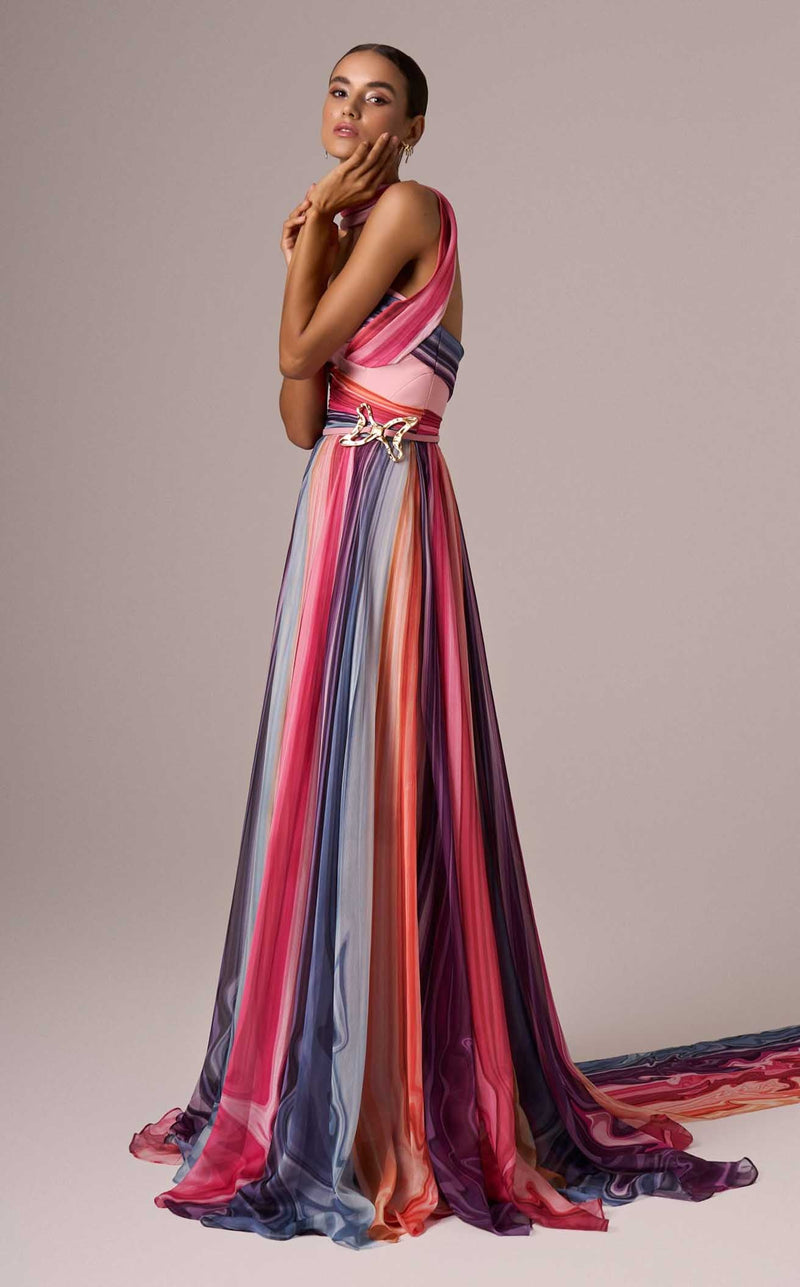 MNM Couture E0080 Multi Color