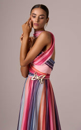 MNM Couture E0080 Multi Color