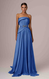 MNM Couture E0082 Blue
