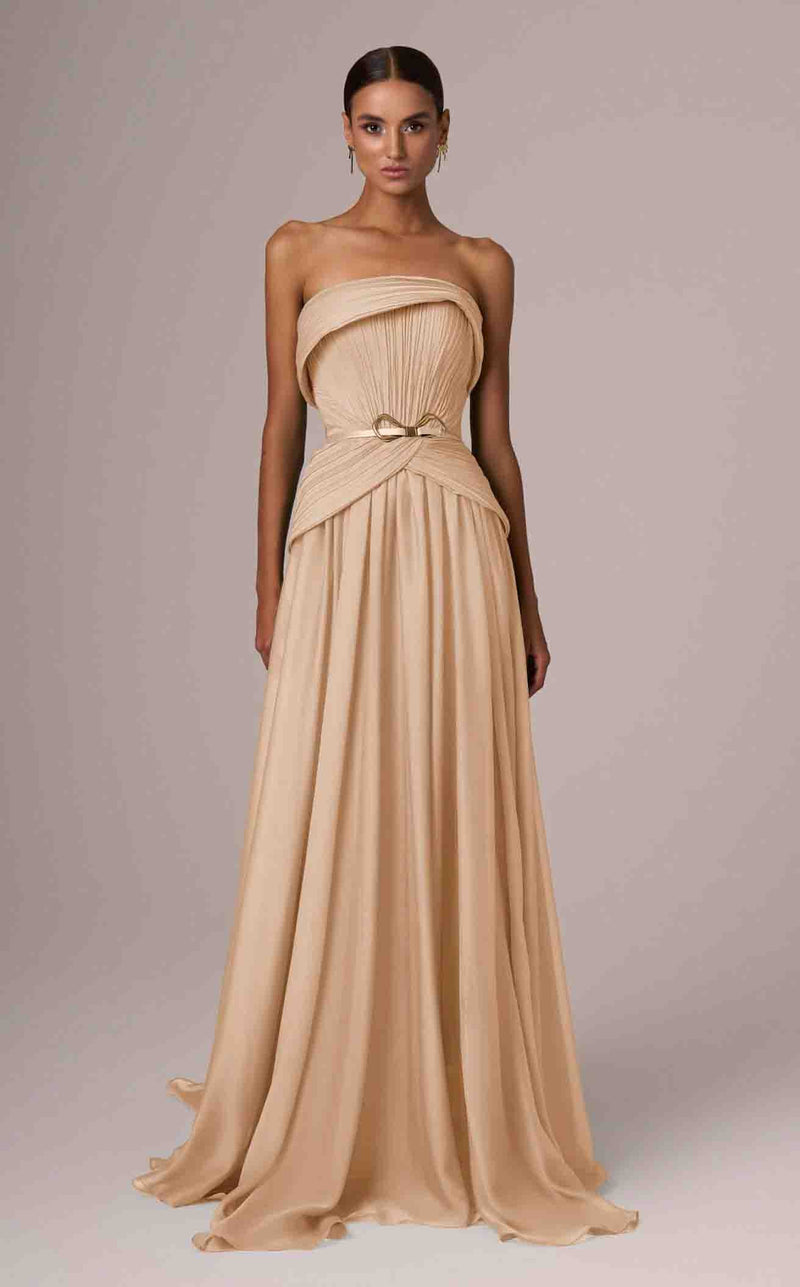 MNM Couture E0082 Beige