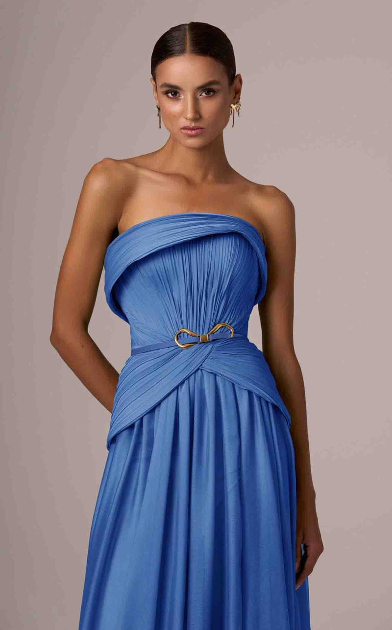 MNM Couture E0082 Blue