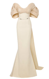 MNM Couture E0088 Beige