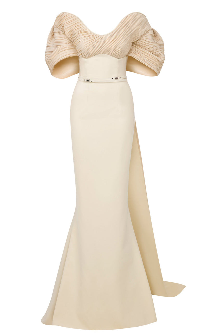 MNM Couture E0088 Beige