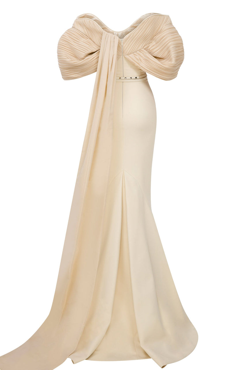 MNM Couture E0088 Beige