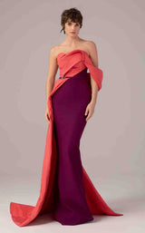 MNM Couture E0091 Purple