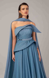 MNM Couture E0096 Blue