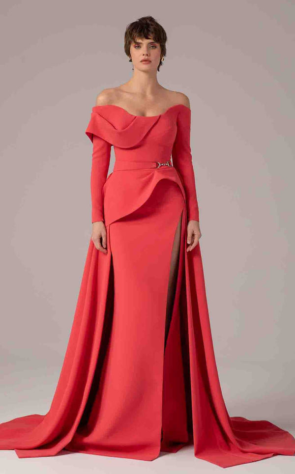 MNM Couture E0099 Coral