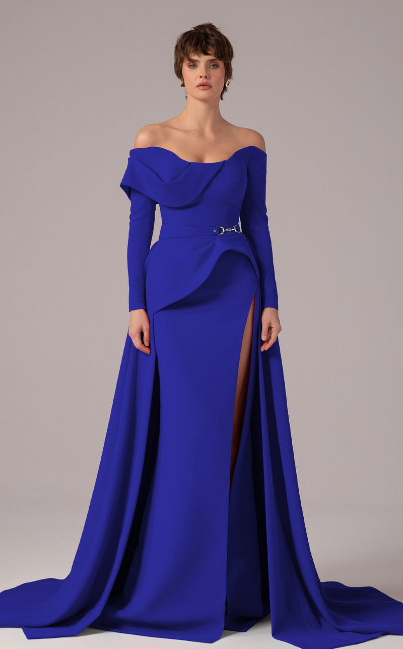 MNM Couture E0099 Blue