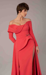 MNM Couture E0099 Coral