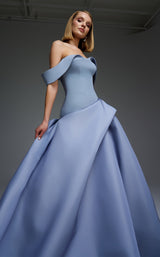 MNM Couture E0103 Ice-Blue