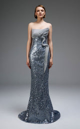 MNM Couture E0105 Silver