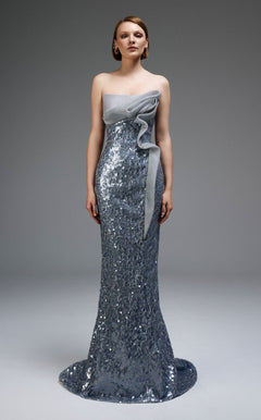 MNM Couture E0105 Silver