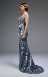 MNM Couture E0105 Silver