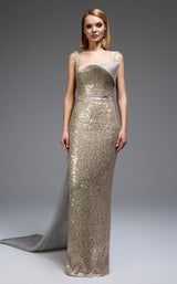 MNM Couture E0108 Gold
