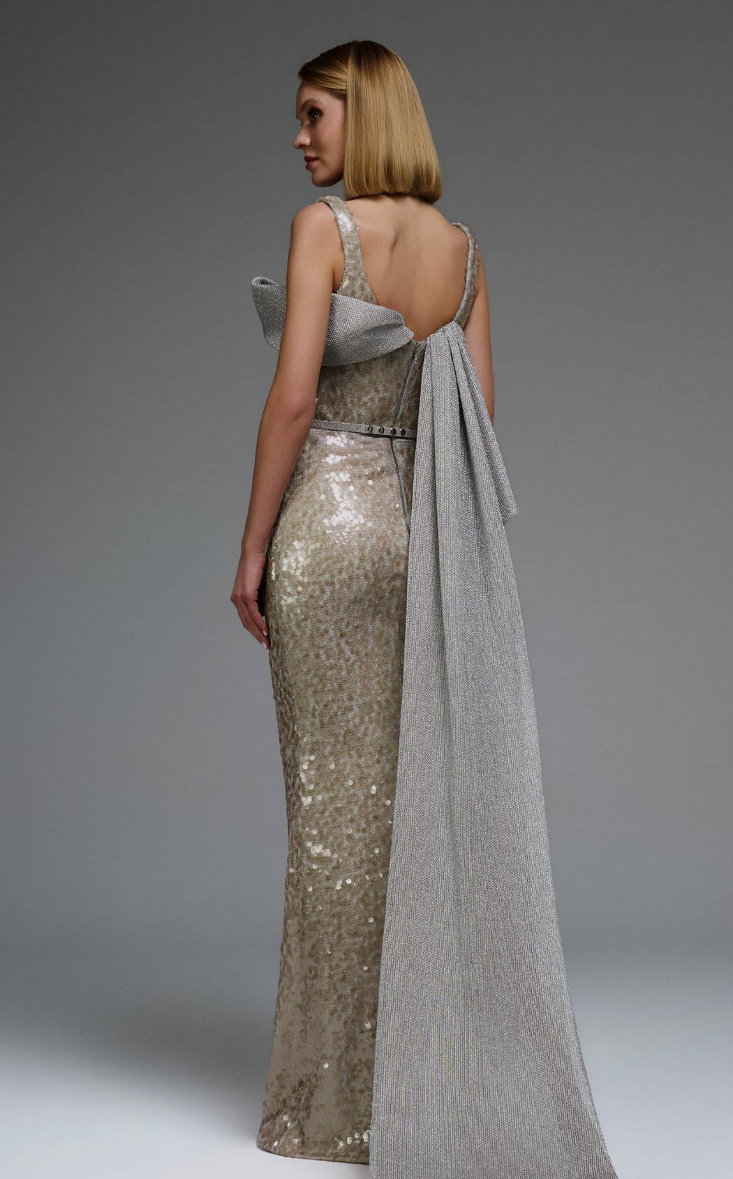 MNM Couture E0108 Gold