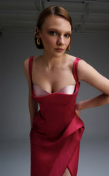 MNM Couture E0109 Red