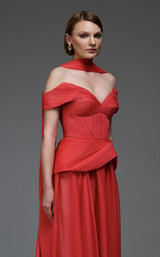 MNM Couture E0119 Coral