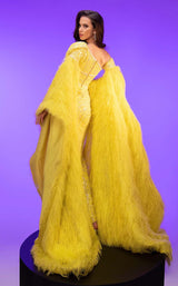 MNM Couture F02816 Yellow