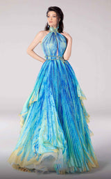 MNM Couture F02822 Blue