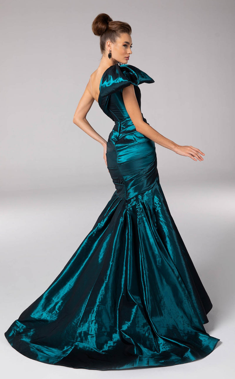 MNM Couture F02833 Teal