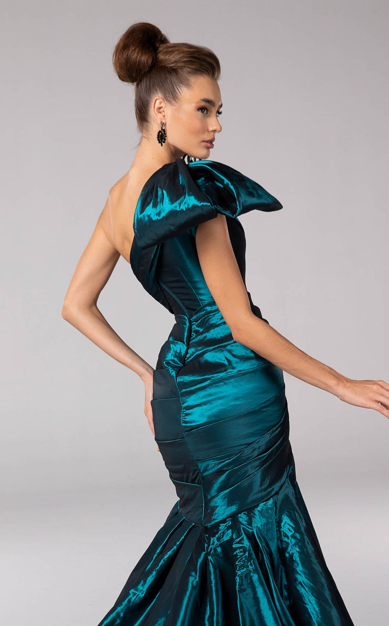 MNM Couture F02833 Teal