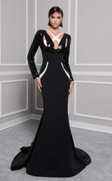 MNM Couture F02834 Black
