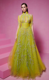 MNM Couture F02844 Olive