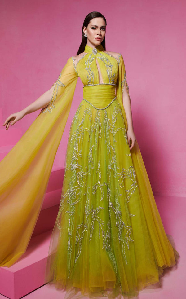 MNM Couture F02844 Olive