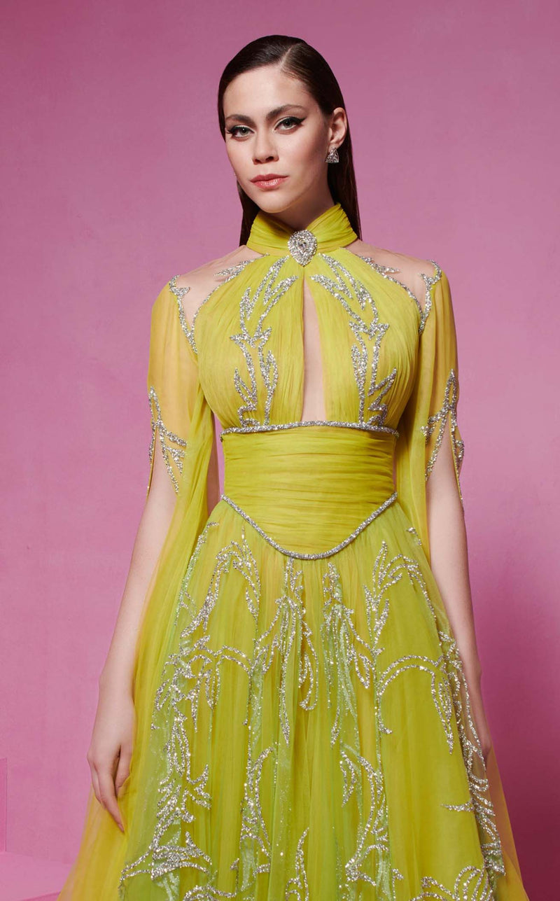 MNM Couture F02844 Olive