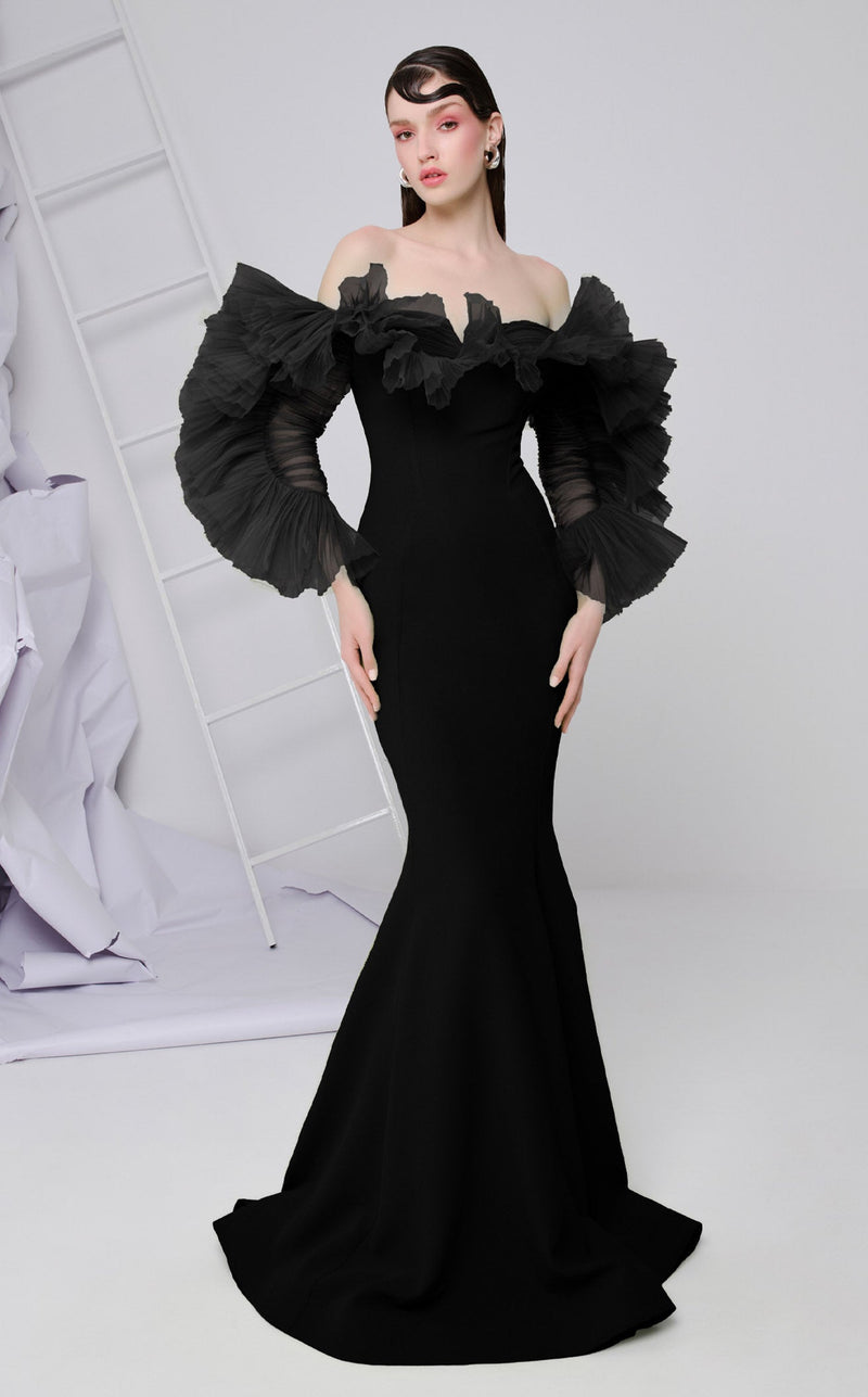MNM Couture F02850 Black
