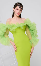 MNM Couture F02850 Olive
