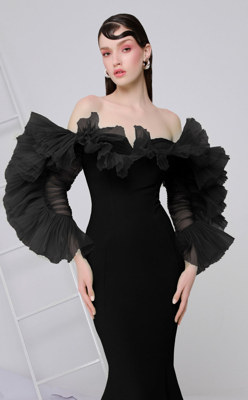 MNM Couture F02850 Black