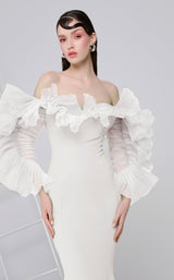 MNM Couture F02850 White